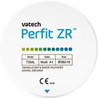 Диск многослойный из диоксида циркония Vatech Perfit ZR TSML